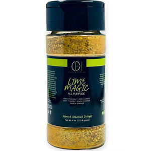 Oh Yeah It's Vegan | Lime Magic | All Purpose Seasoning | Mixed Spices | 100% Natural Ingredients