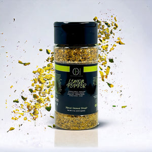 Oh Yeah It's Vegan | Lemon Pepper | All Purpose Seasoning | 100% Natural Ingredients - Oh Yeah It's Vegan