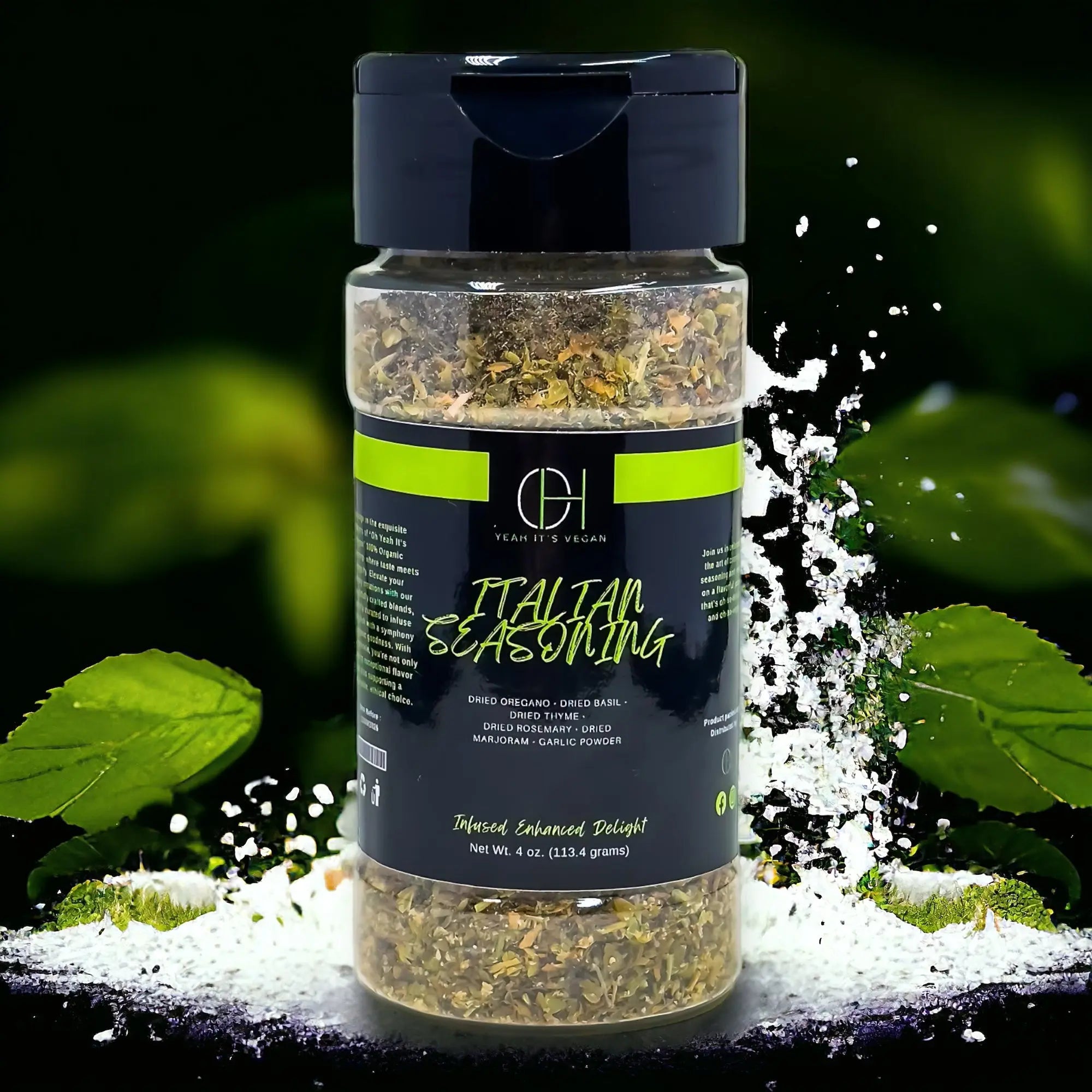 Oh Yeah It's Vegan | Italian Seasoning | Mixed Herbs | 100% Natural Ingredients - Oh Yeah It's Vegan