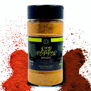 Oh Yeah It's Vegan | Red Pepper Magic | Mixed Spices & Seasonings | 100% Natural Ingredients - Oh Yeah It's Vegan