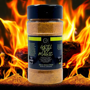 Oh Yeah It's Vegan | Grill Top Magic | Mixed Spice Seasoning & Rub for Grilling | 100% Natural Ingredients - Oh Yeah It's Vegan