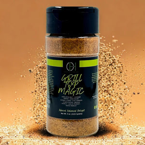 Oh Yeah It's Vegan | Grill Top Magic | Mixed Spice Seasoning & Rub for Grilling | 100% Natural Ingredients - Oh Yeah It's Vegan