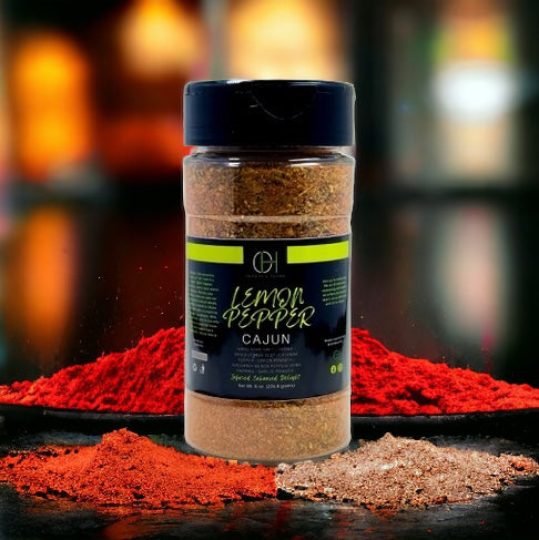 Oh Yeah It's Vegan | Lemon Pepper | Cajun Seasoning | 100% Natural Ingredients - Oh Yeah It's Vegan