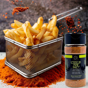 Oh Yeah It's Vegan | Sizzlin Fry Dust | French Fry Seasoning | All Purpose | 100% Natural Ingredients - Oh Yeah It's Vegan