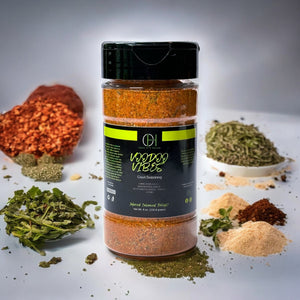 Oh Yeah It's Vegan | Voo Doo Vibes| Cajun Spices & Herbs | All Purpose Seasoning| 100% Natural Ingredients