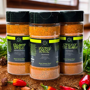 Oh Yeah It's Vegan | Cajun Spices | Seafood | Bundle | 3 pack Combo