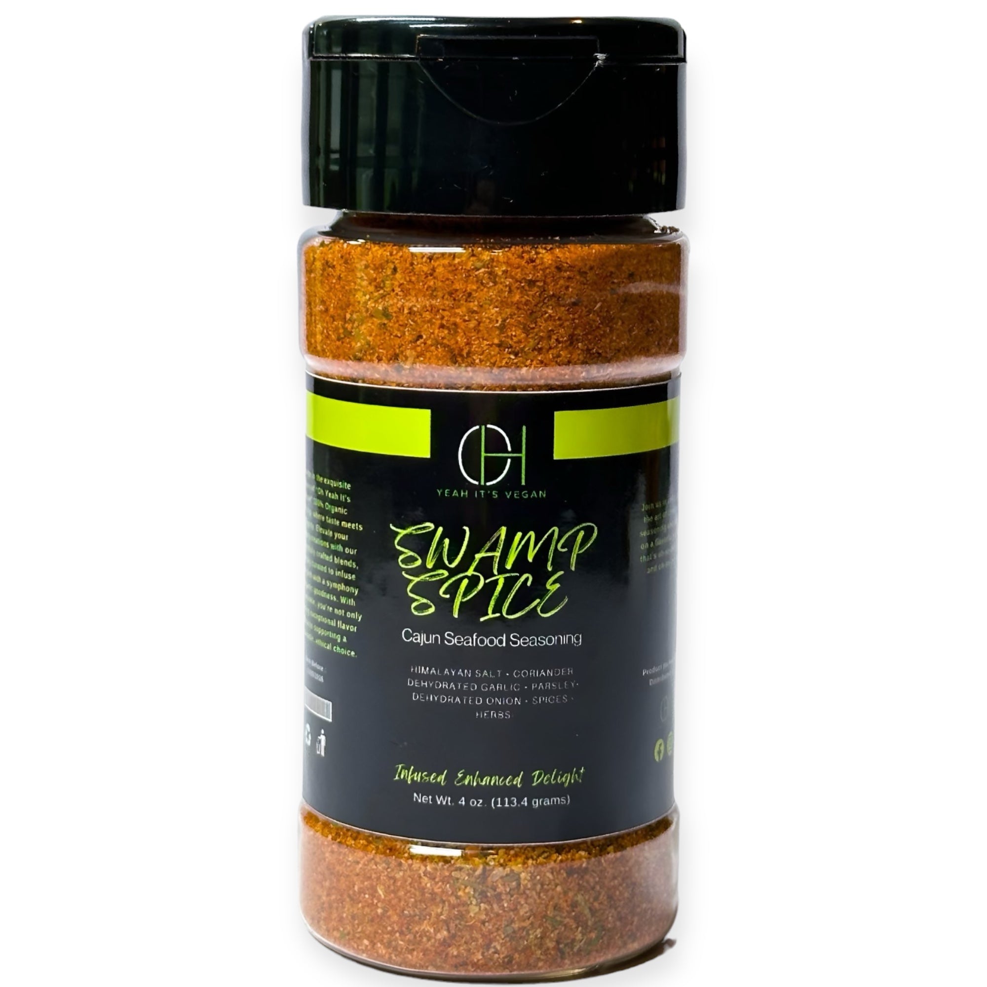 Oh Yeah It's Vegan | Swamp Spice | Mixed Herb & Cajun Spices | 100% Natural Ingredients