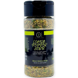 Oh Yeah It's Vegan | Lemon Pepper & Herb | All Purpose Seasoning | 100% Natural Ingredients